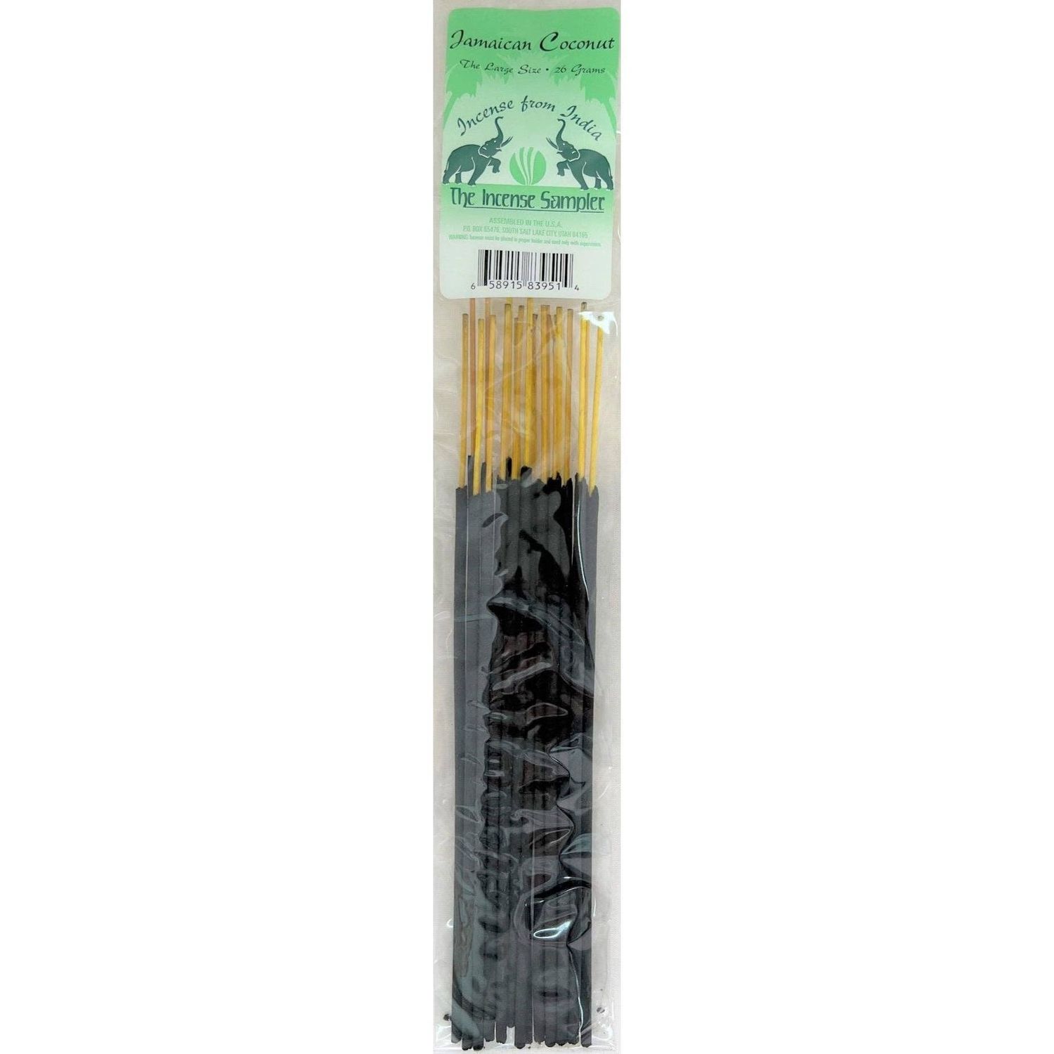 Incense From India - Jamaican Coconut - Sample Pack