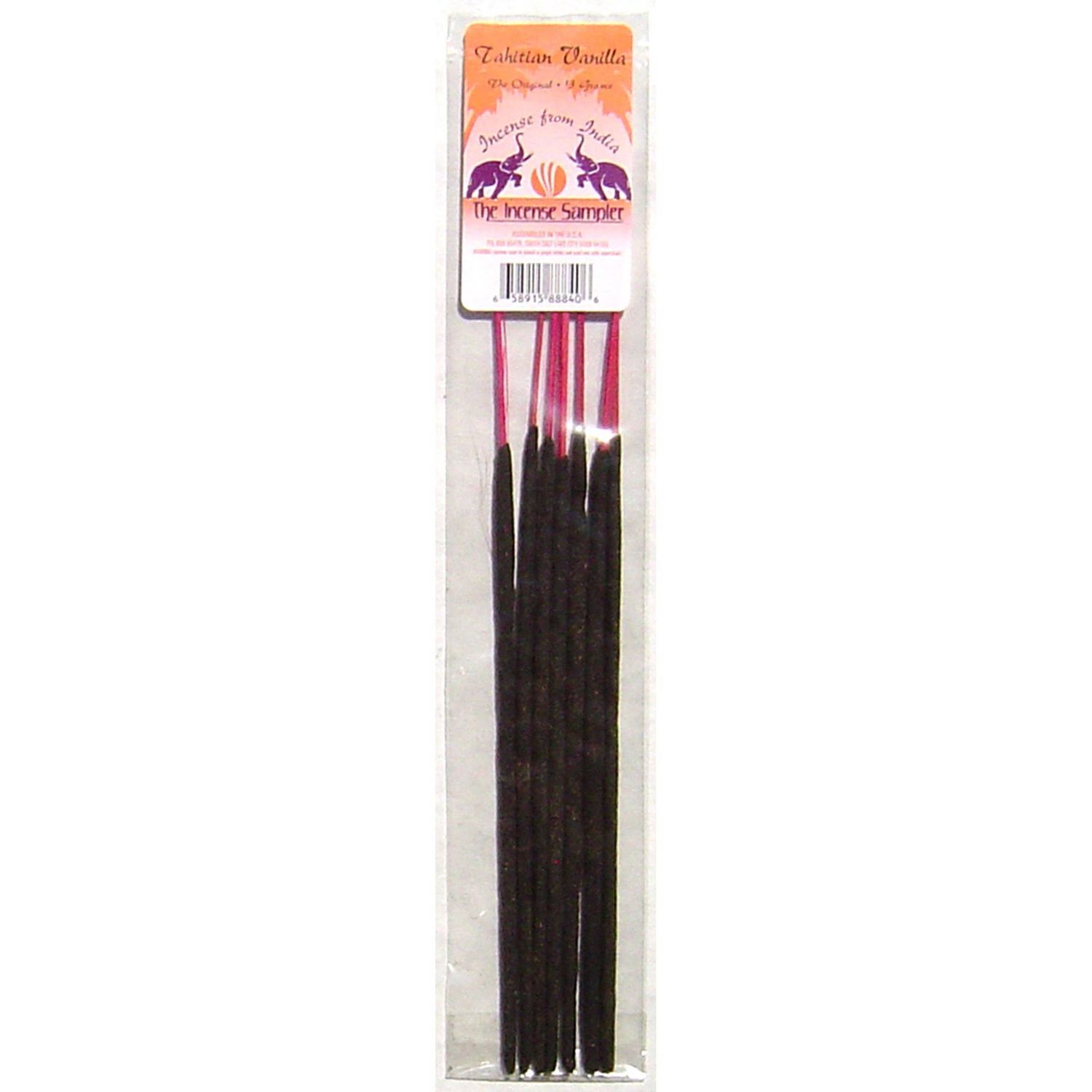 Incense From India - Tahitian Vanilla - Sample Pack