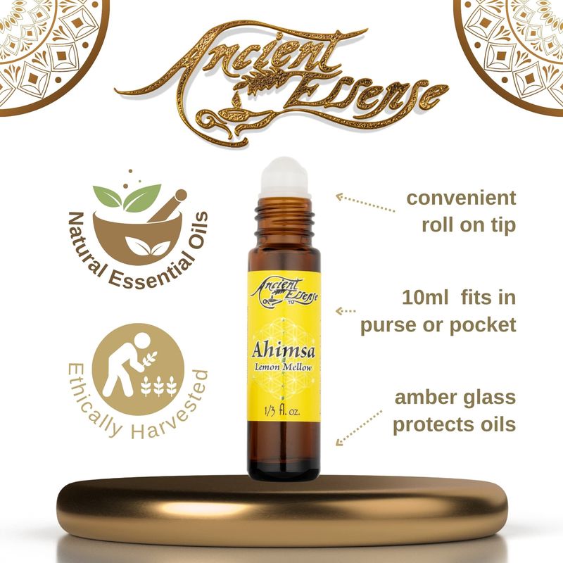 1/3 oz Rollon Oil - Ahimsa (Lemon Mellow)