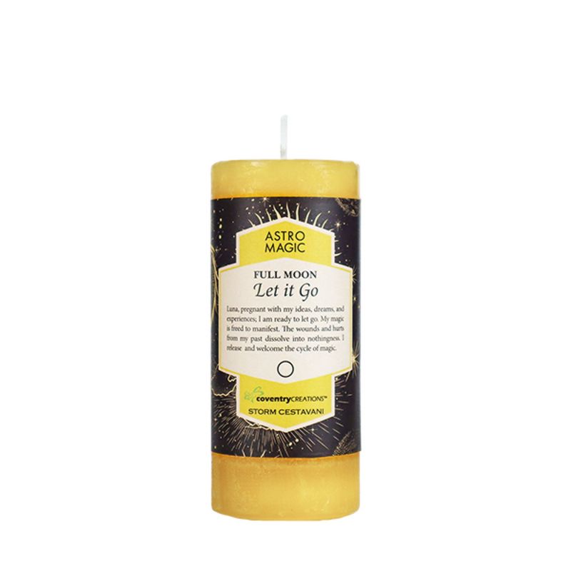 Astro Magic Candle - Full Moon - Let It Go