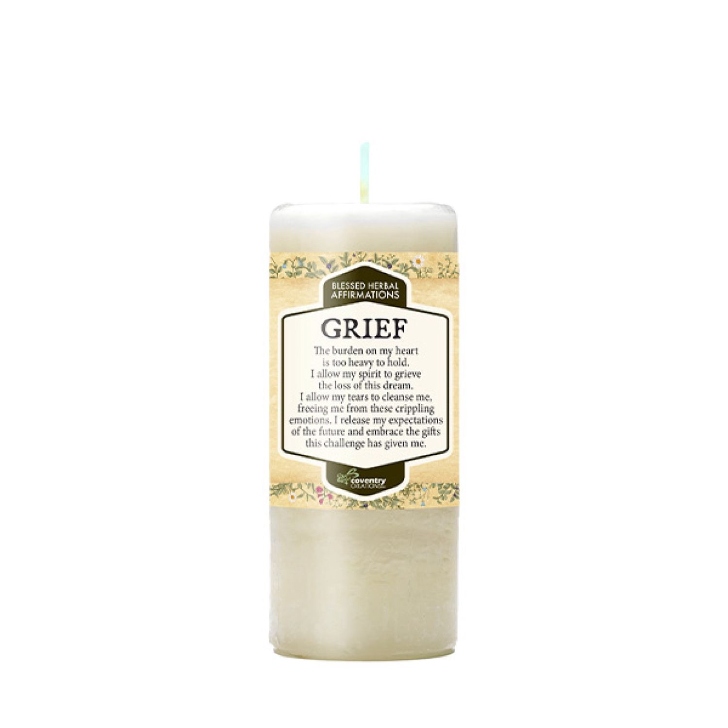 Affirmation Candle - Grief