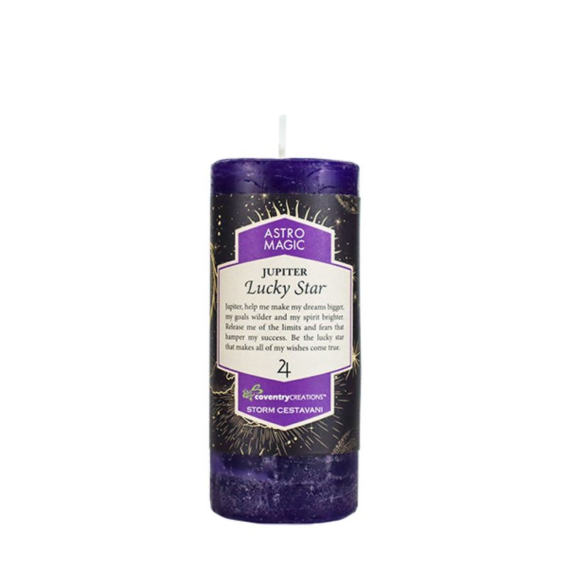Astro Magic Candle - Jupiter - Lucky Star
