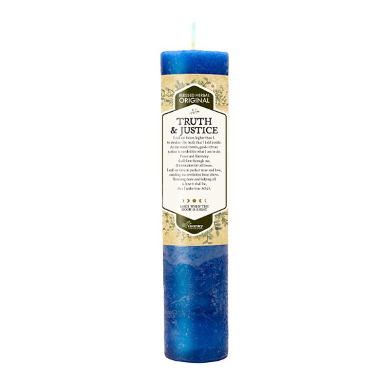 Blessed Herbal Candle - Truth And Justice