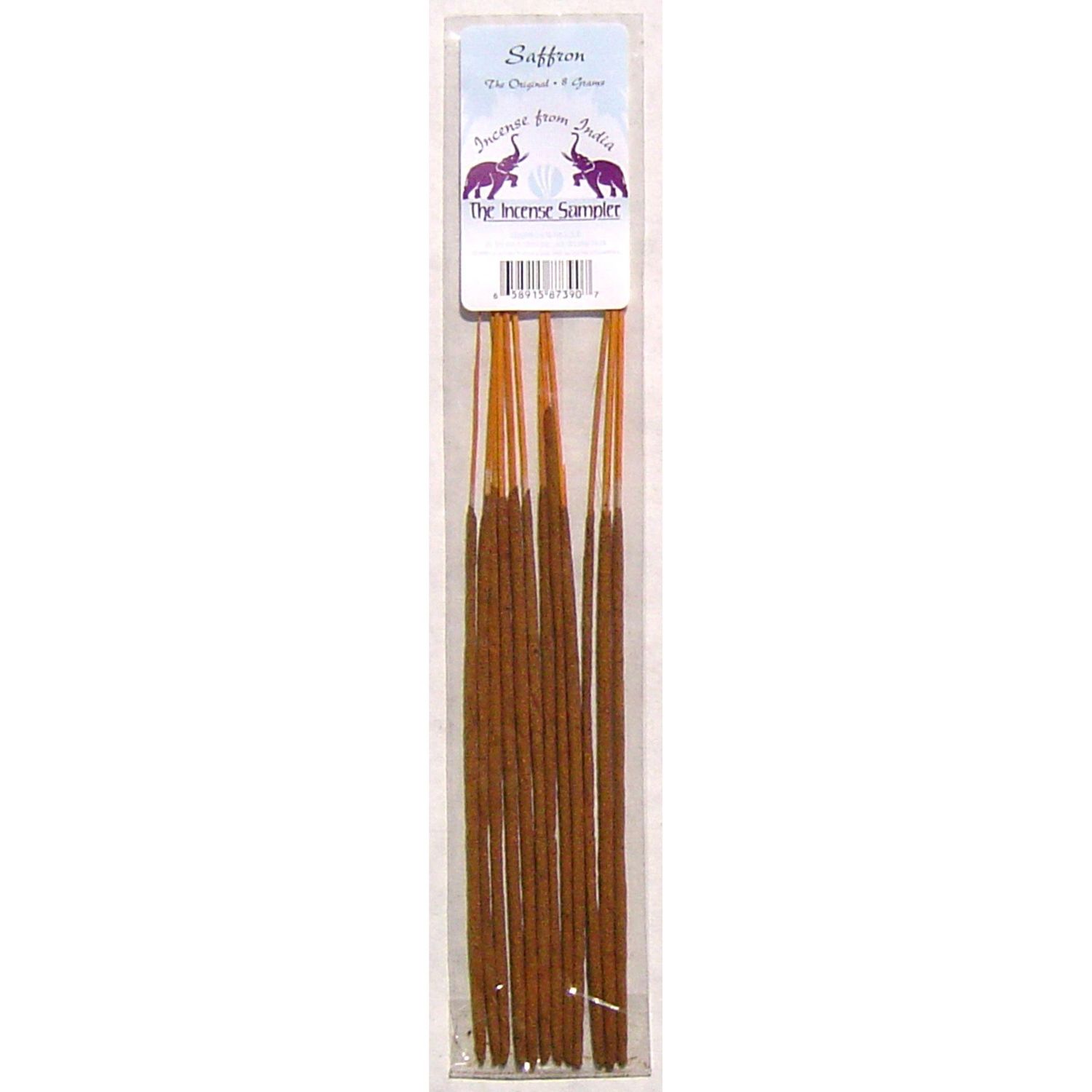 Incense From India - Saffron - Sample Pack