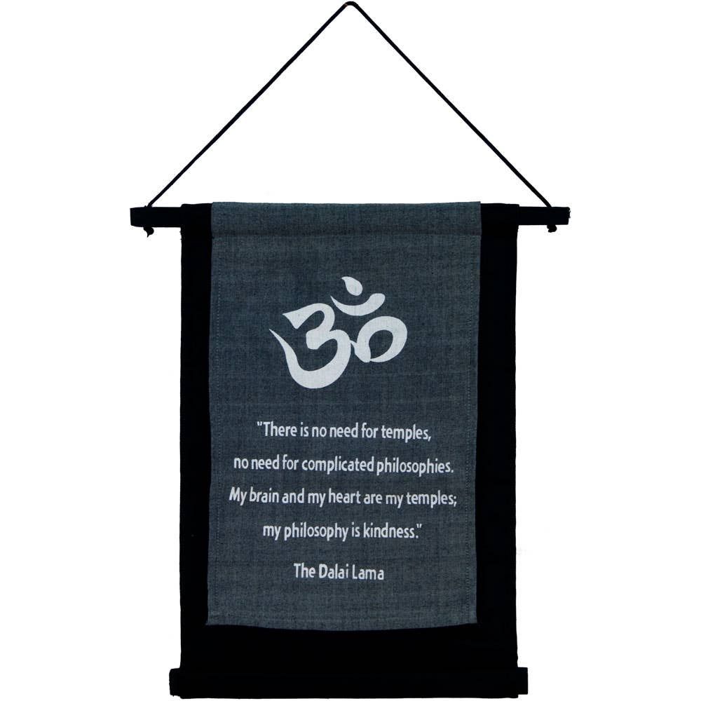 Small Cotton Banner - Dalai Lama