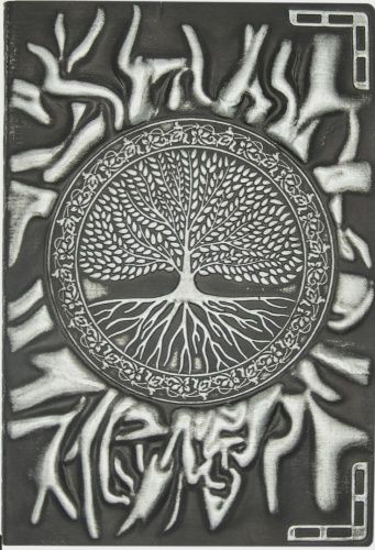 TREE OF LIFE JOURNAL SILVER