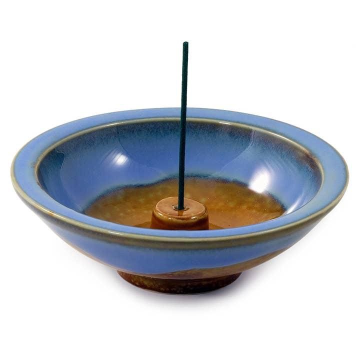 Denim Ceramic Incense Wheel