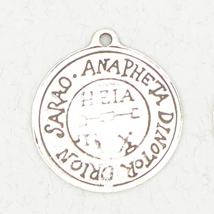 Talisman Amulet Pewter Pendant Necklace- Talisman For Happiness - PTL-517