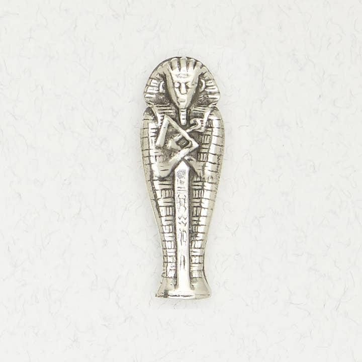 Egyptian Pewter Pendant Necklace - The Mummy - MNL-109