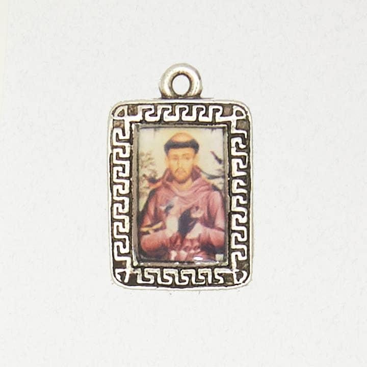 Talisman Amulet Pewter Pendant Necklace - Talisman For Protection - PTL-515