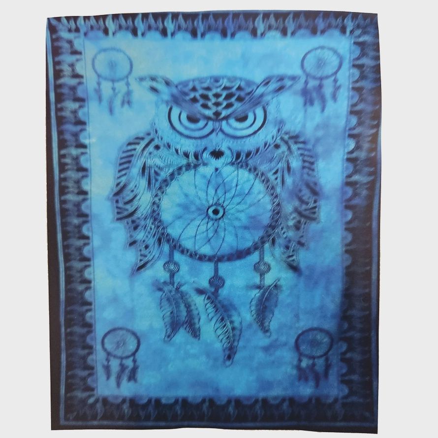 Tapestry - Owl Dreamcatcher