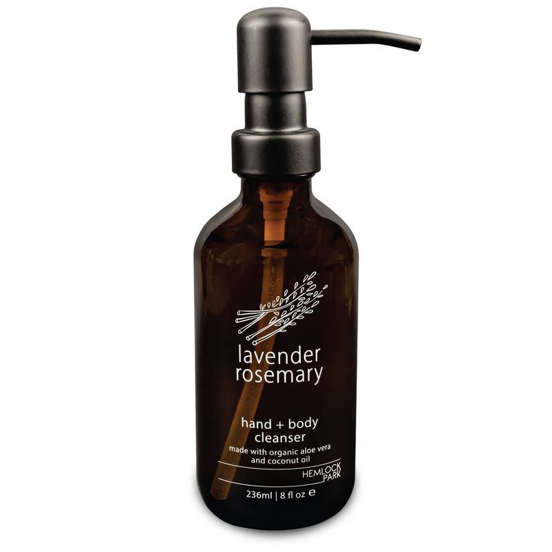 Lavender Rosemary Cleanser | 8 oz Natural Hand + Body