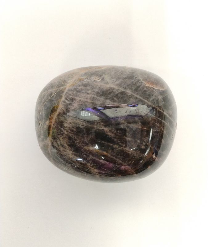 Grey Moonstone - Freeform Palm Stone - Lot GM0426-C