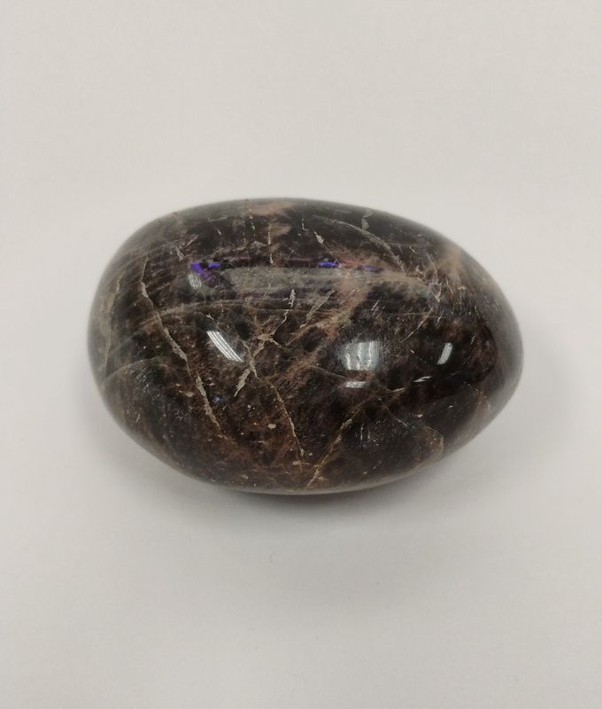 Grey Moonstone - Freeform Palm Stone - Lot GM0426-B