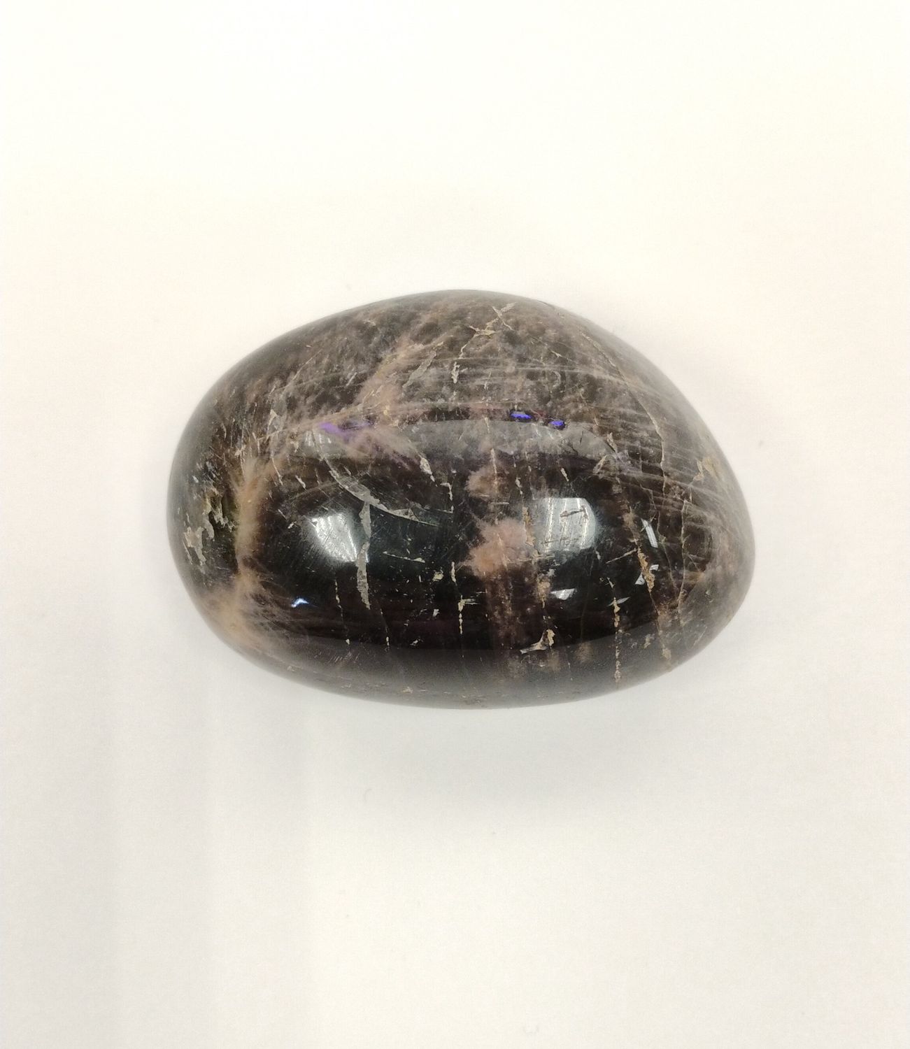 Grey Moonstone - Freeform Palm Stone - Lot GM0426-B