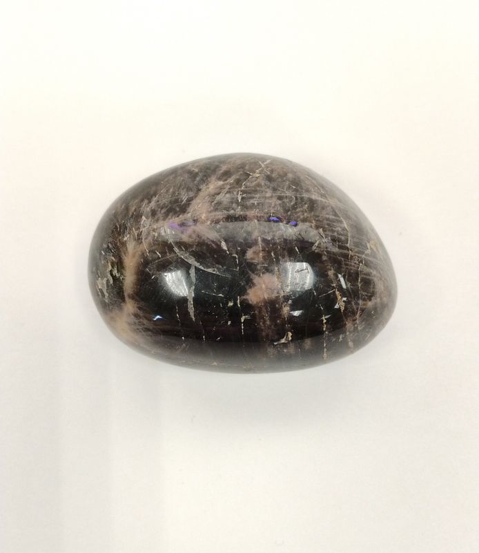 Grey Moonstone - Freeform Palm Stone - Lot GM0426-B