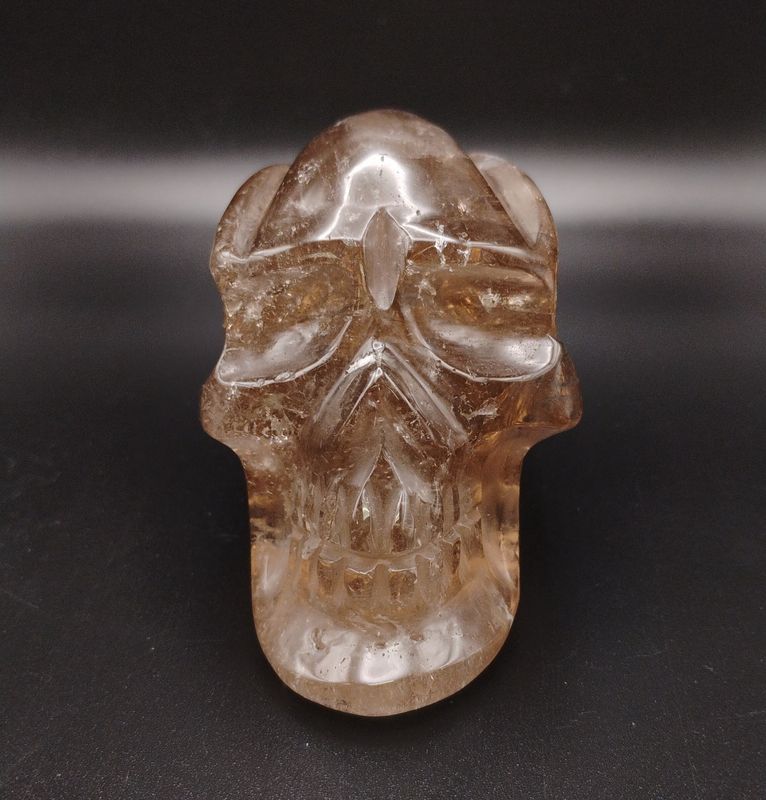 Citrine Skull (Elongated)