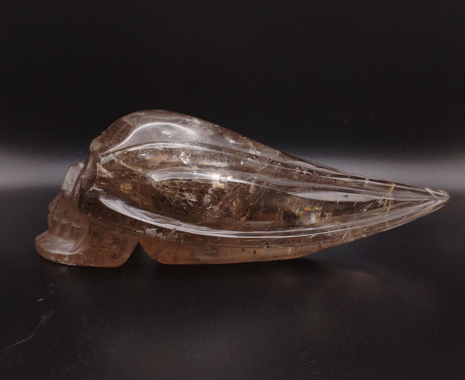 Citrine Skull (Elongated)