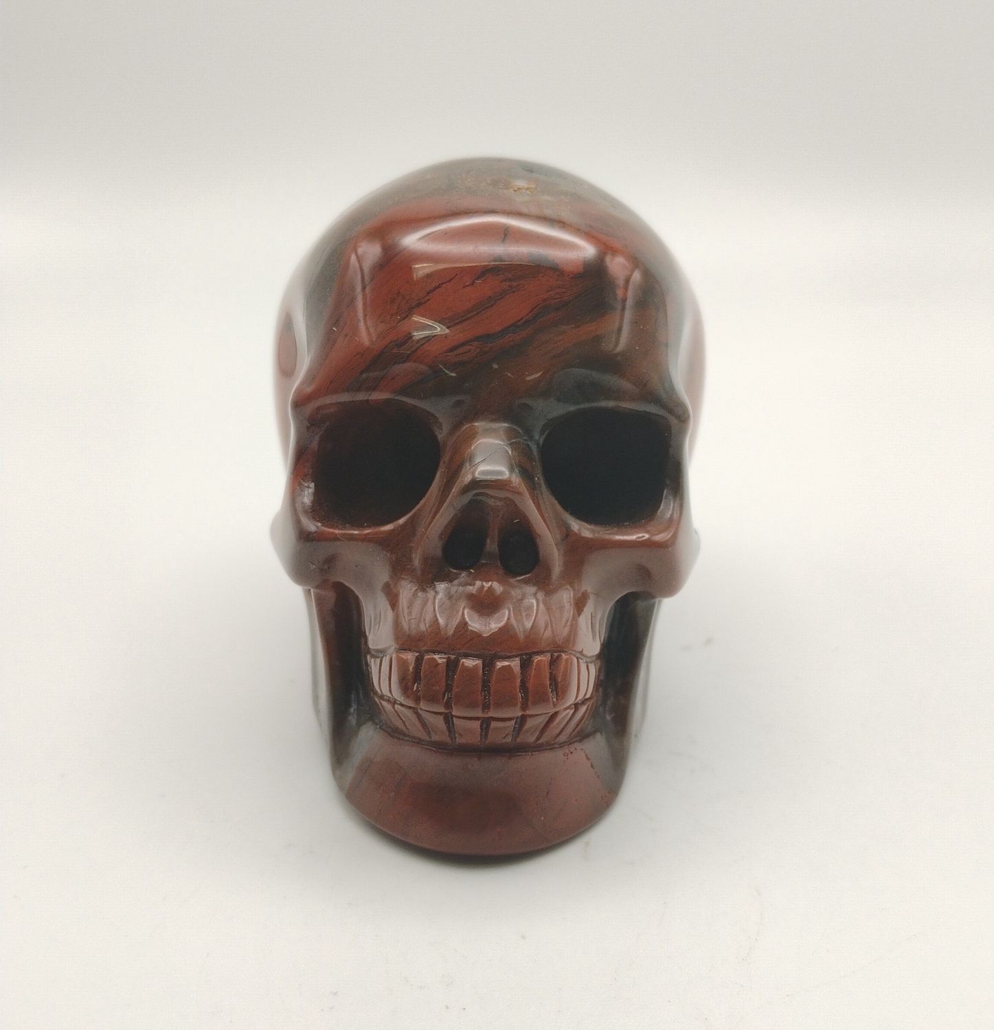 Red Jasper Skull - 2" tall - Lot D