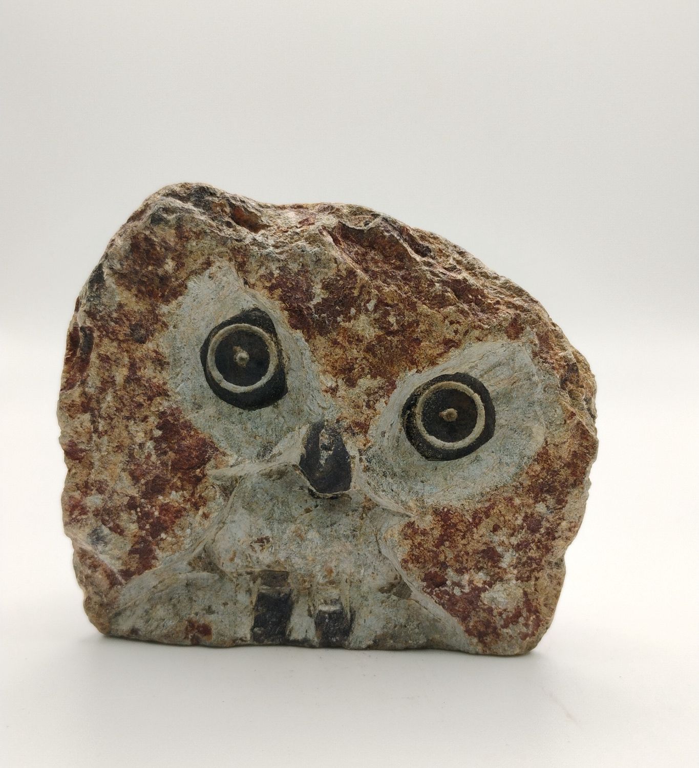 Stone Owl Carving - Lot 2