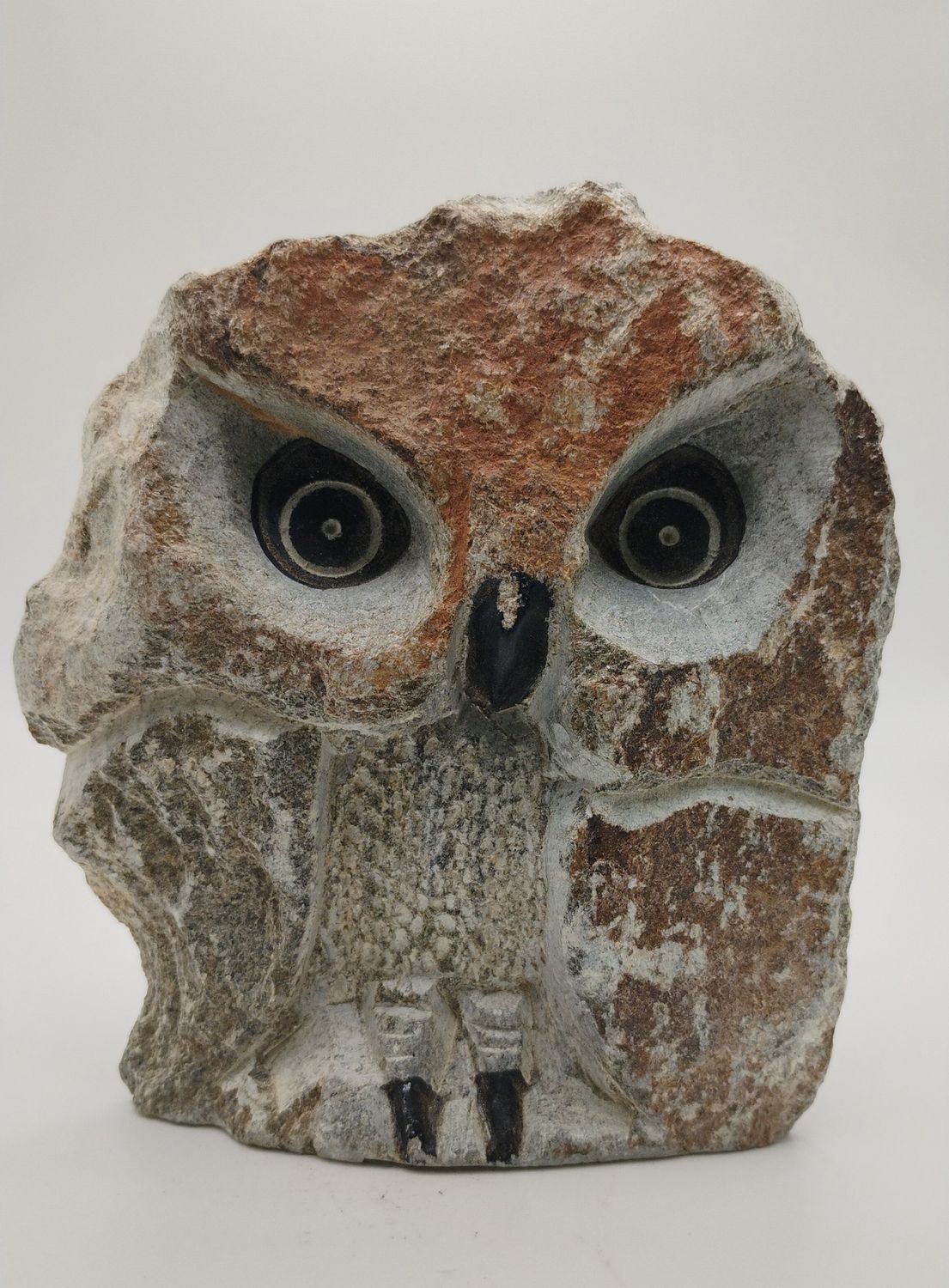 Stone Owl Carving - Lot 11