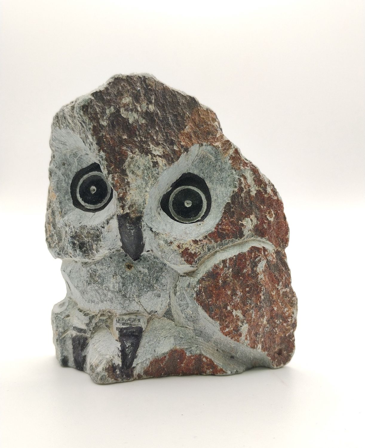 Stone Owl Carving - Lot 1
