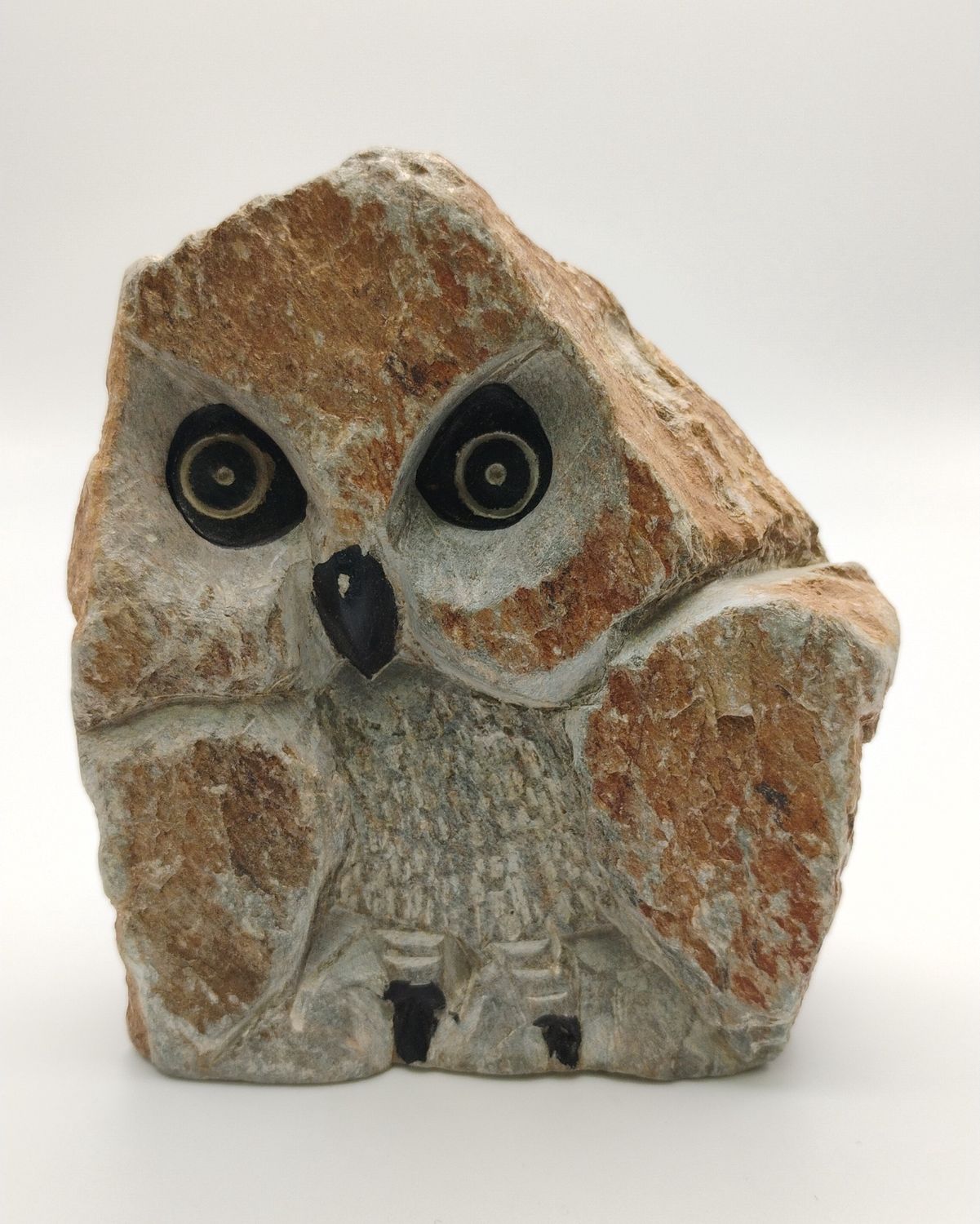 Stone Owl Carving - Lot 6