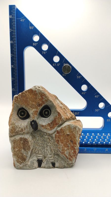 Stone Owl Carving - Lot 6