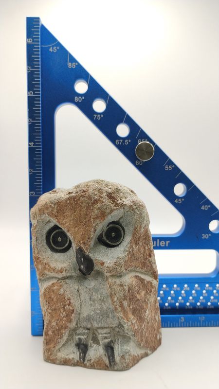 Stone Owl Carving - Lot 8