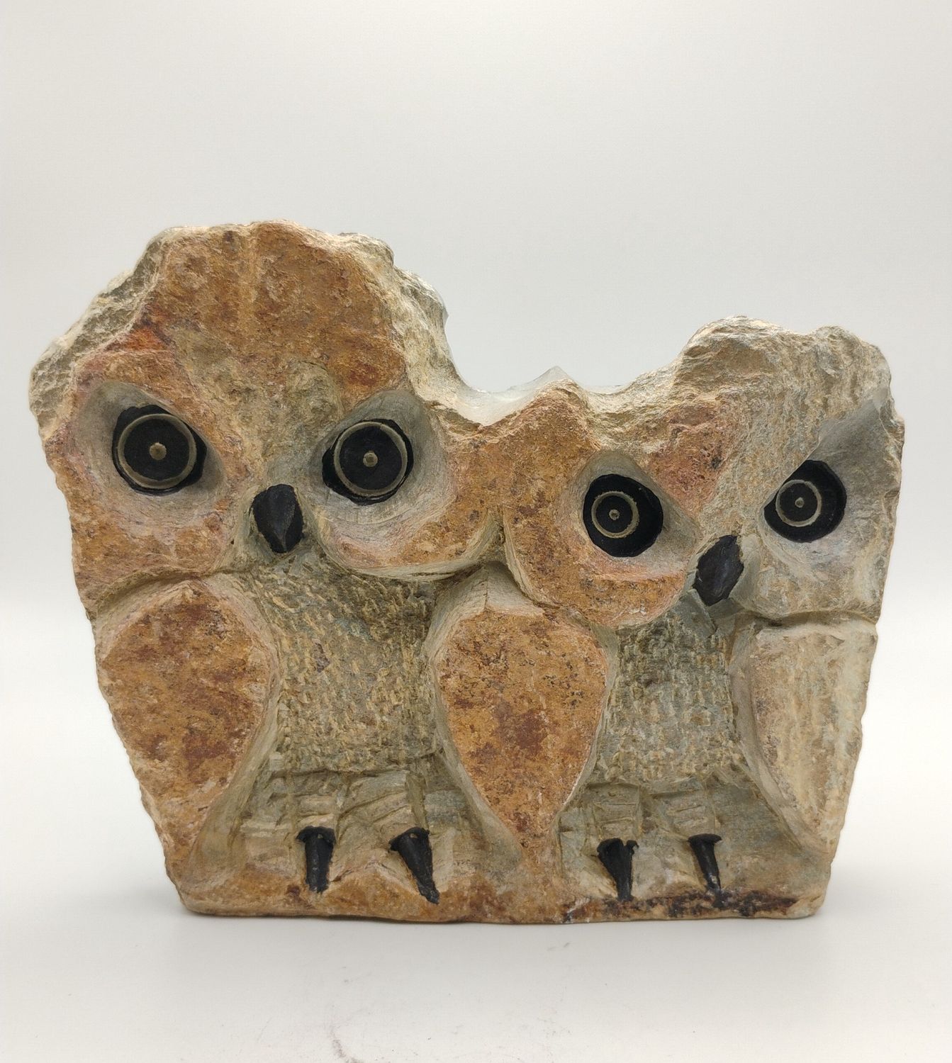 Stone Owl Carving - Lot 12