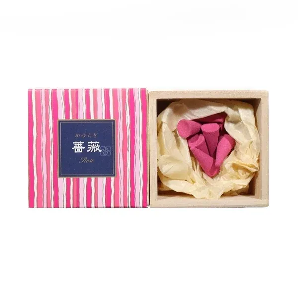 KAYURAGI Incense - Rose 12 cones