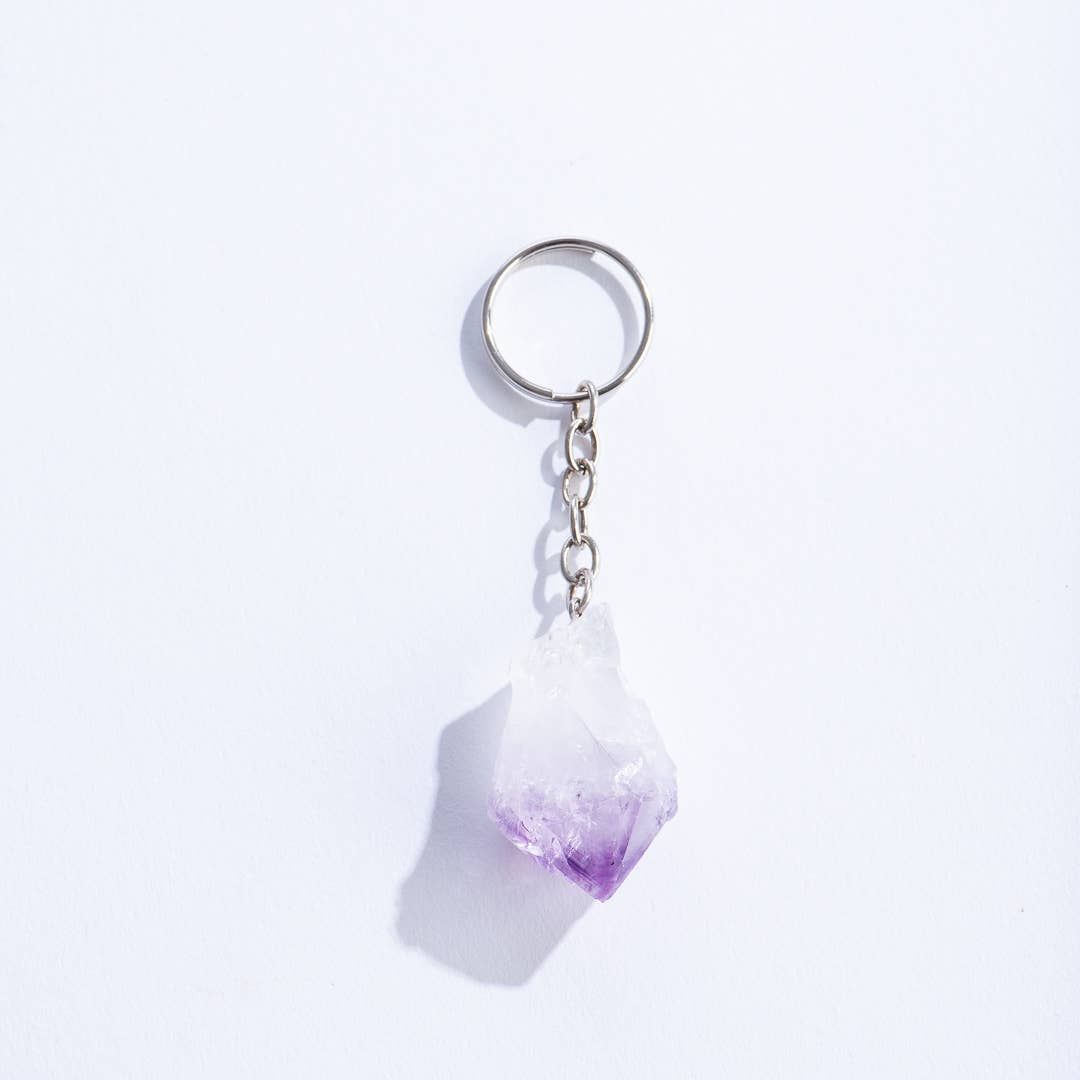 Amethyst (Keychain) - Crafted in Brazil