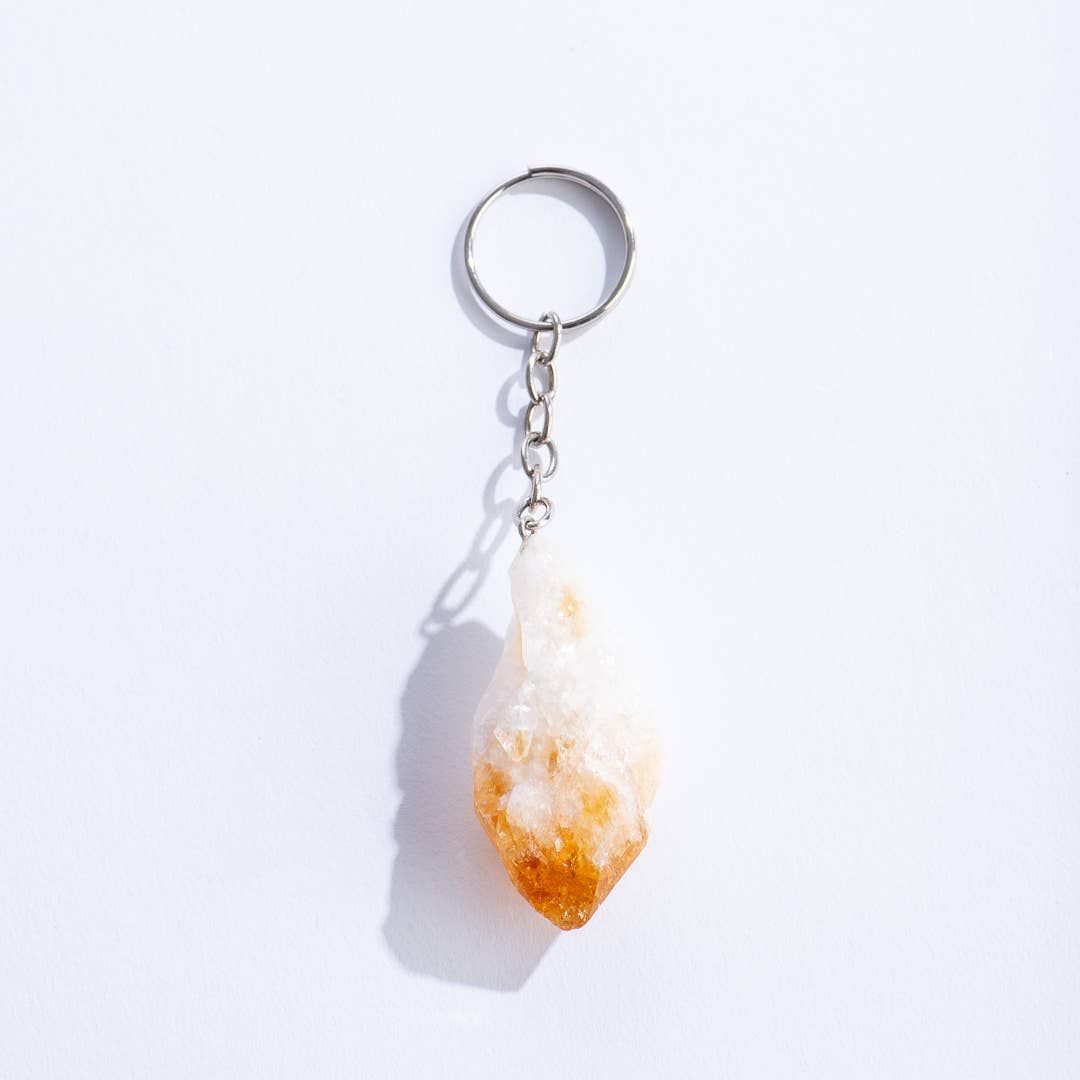 Citrine (Keychain) - Crafted in Brazil