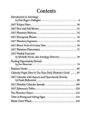 Llewellyn's 2027 Daily Planetary Guide: Planetary Timing