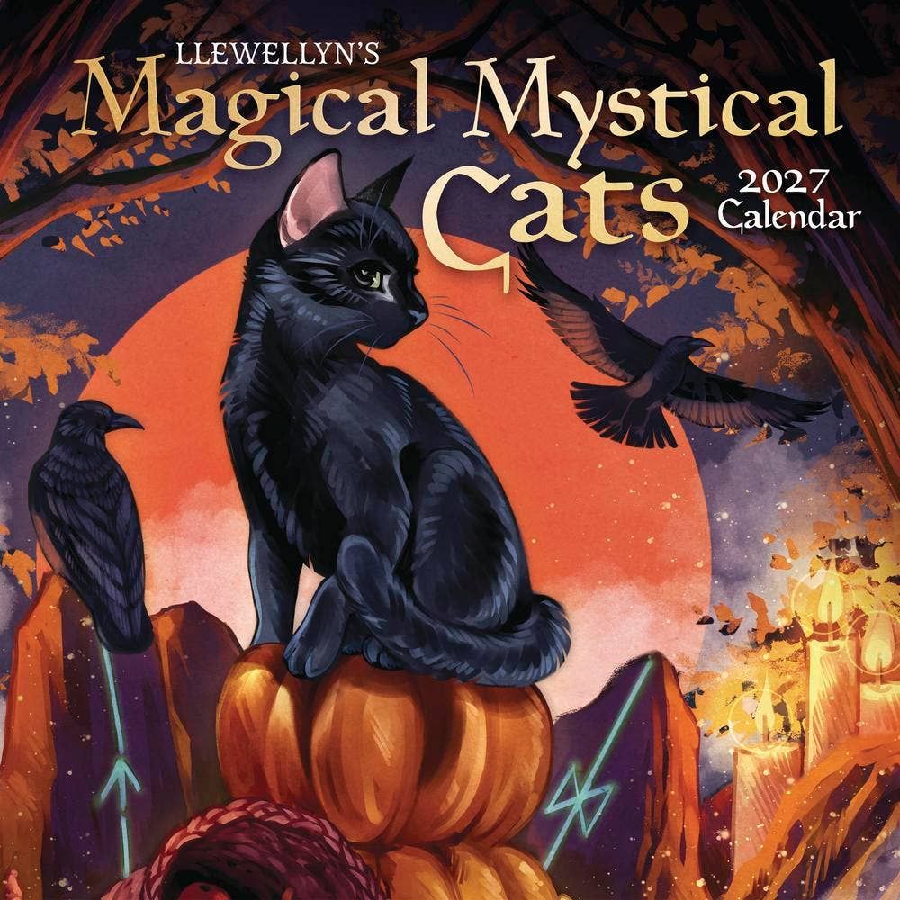 Llewellyn's 2027 Magical Mystical Cats Calendar: Fantasy Art
