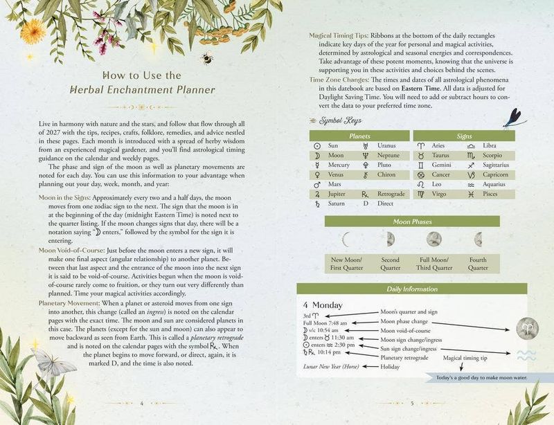 Llewellyn's 2027 Herbal Enchantment Planner: Herbal Magic