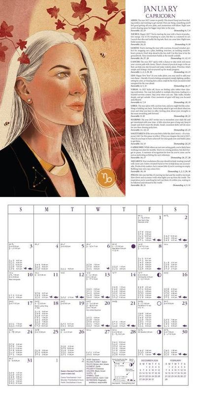 Llewellyn's 2027 Astrological Calendar: Horoscopes &amp; Moon