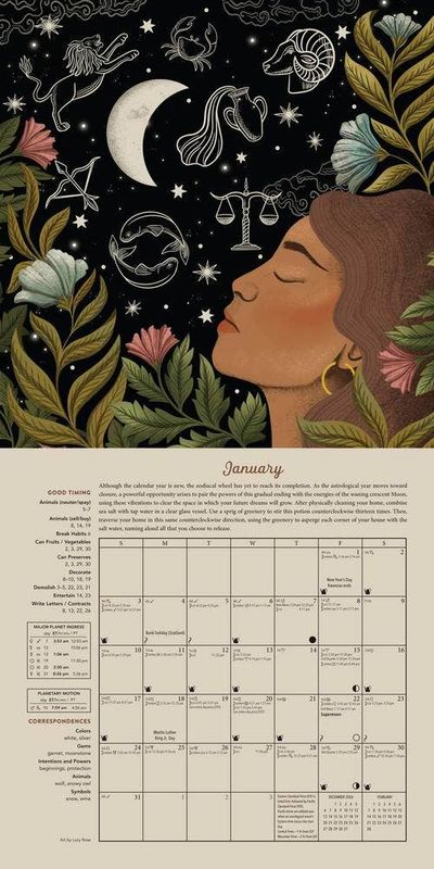 Llewellyn's 2027 Magical Moon Calendar: Spells &amp; Lore