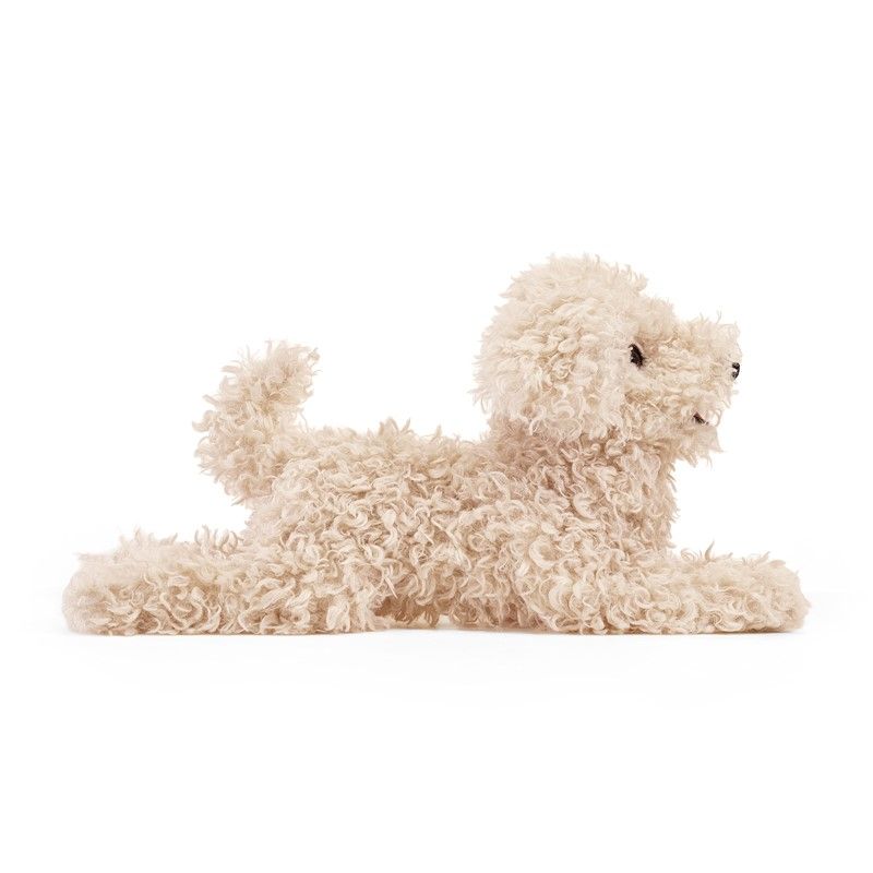 White Poodle Puppy Hand Puppet