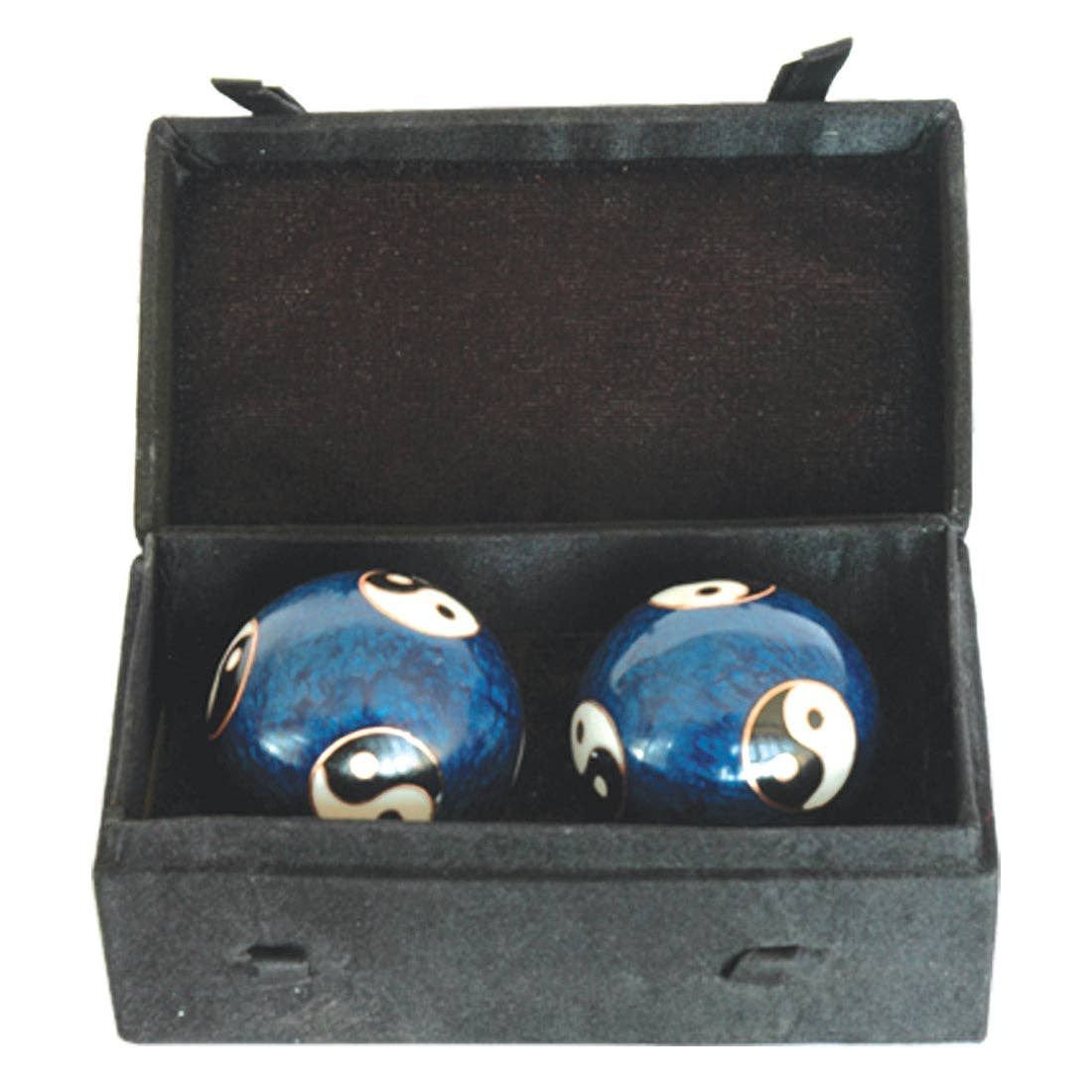 Health Balls - Cloisonne - Bagua Yin Yang