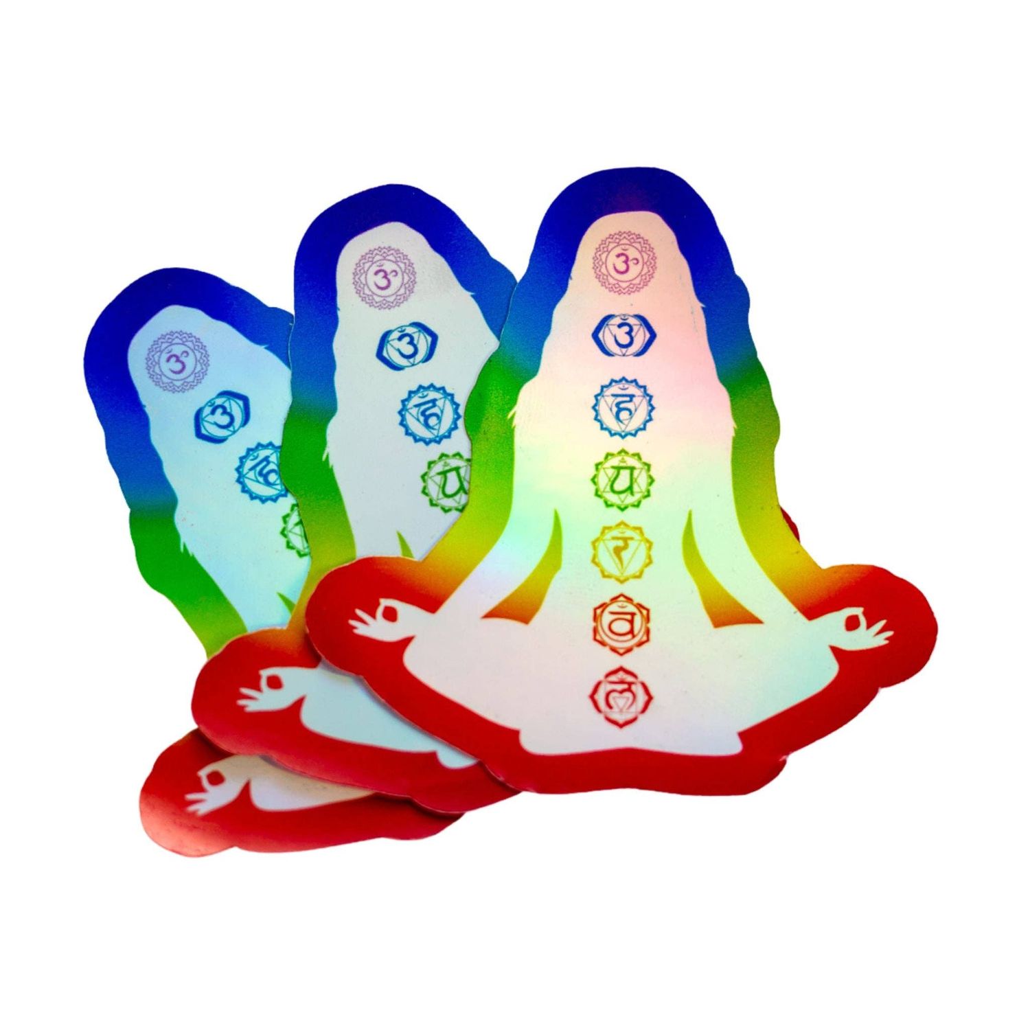 Chakra Holographic Stickers - Chakra Goddess