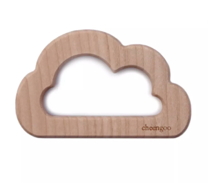 Cheengoo Cloud Wood Teether Cheengoo Cloud Wood Teether