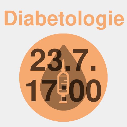 Diabetologie 23.7. um 17:00