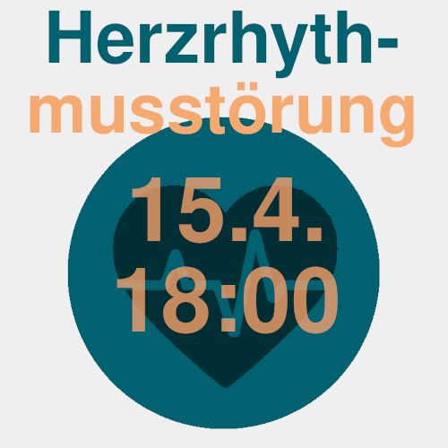 Herzrhythmusstörungen in der Notfallmedizin - 15.4. um 18:00