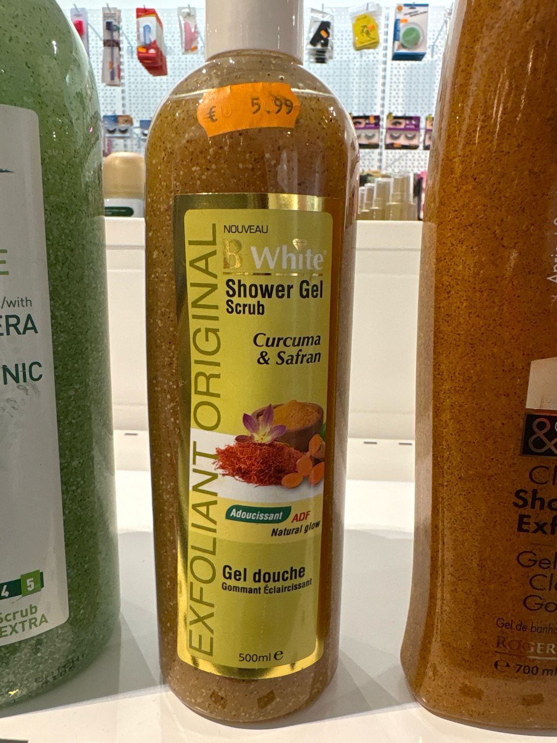 Exfoliant Original Showergel B White Curcuma &amp; Safran