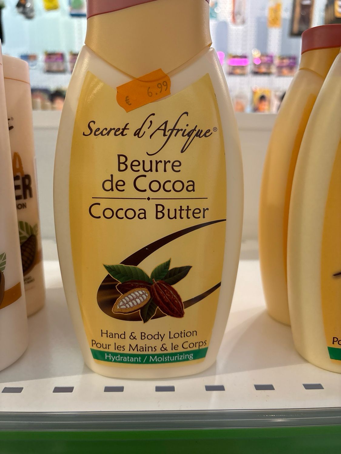 Secret d’ Afrique Beurre de Cocoa Cocoa Butter Hand &amp; Lotion 500ml
