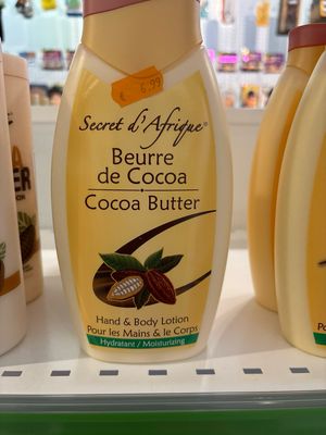 Secret d’ Afrique Beurre de Cocoa Cocoa Butter Hand &amp; Lotion 500ml