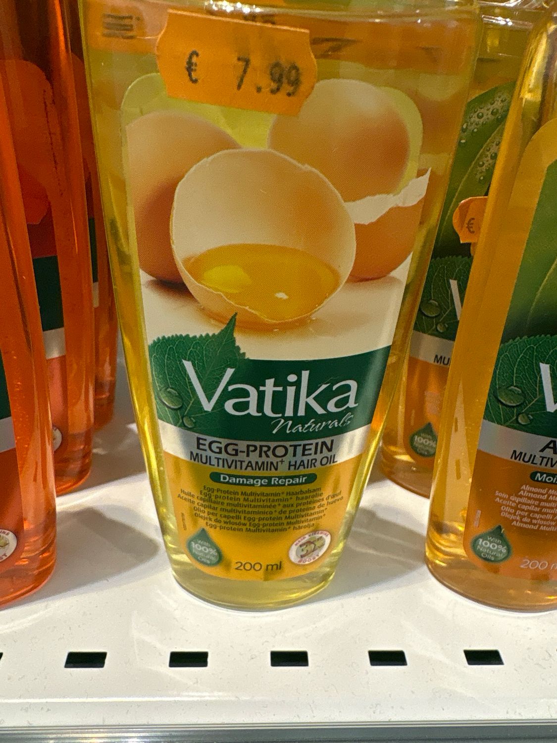 Vatika Natural Egg-Protein Multivitamin Hair Oil Vatika Natural Egg-Protein Multivitamin Hair Oil