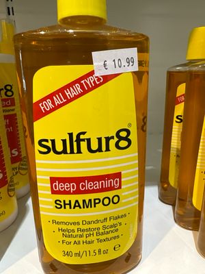 Sulfur8 deep cleaning shampoo