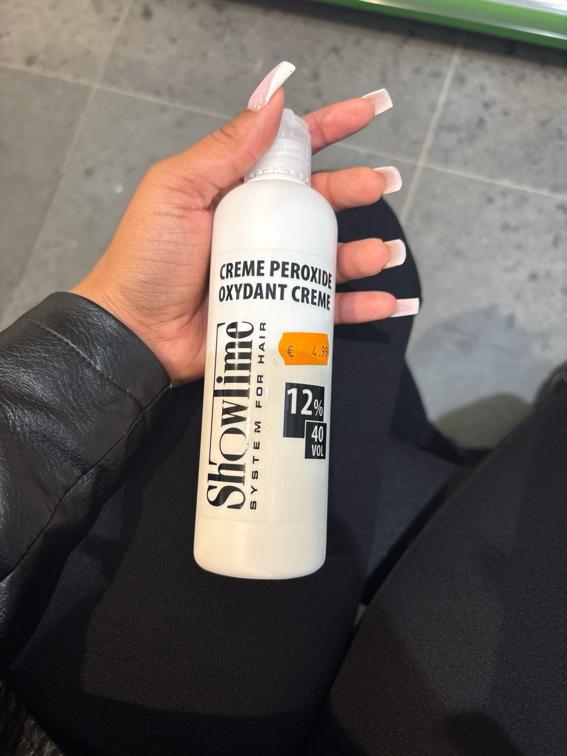 Showtime Creme Peroxide Oxidant Creme 12% 40vol 250 Ml